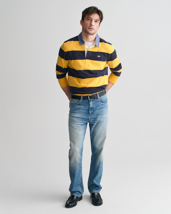 GANT Reg Chambray Stripe Heavy Rugger/Polo majica 2004083