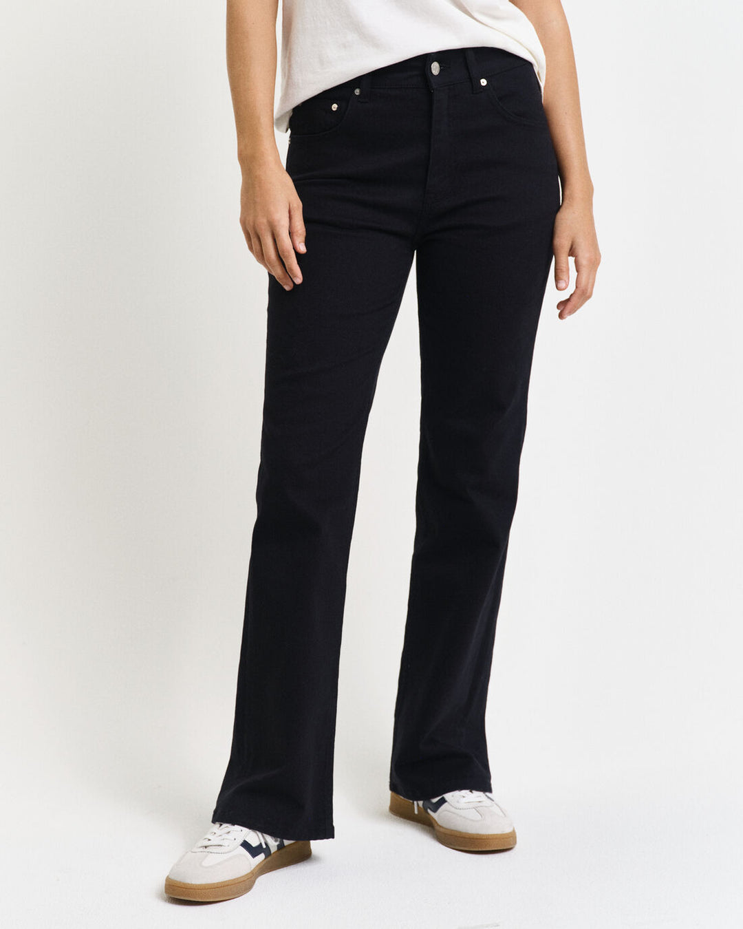 GANT Black Slim Flare Jeans/Traperice 4100238