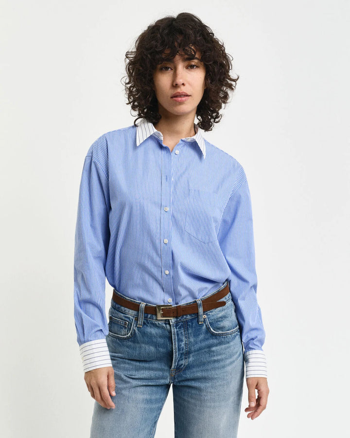 GANT Relaxed Patchwork Poplin Shirt/Košulja 4300378