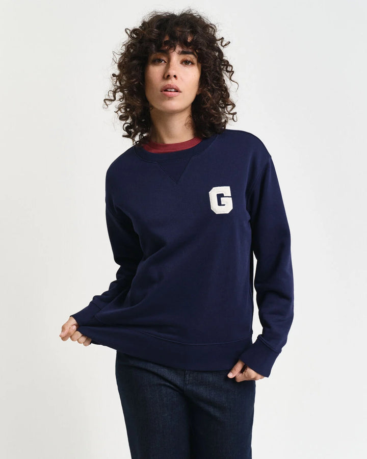 GANT G Badge C-Neck Sweat/Duks 4201242