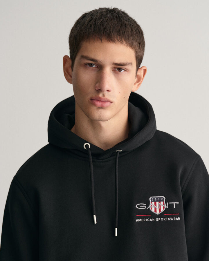 GANT Reg Medium Archive Shield Hoodie/Duks 2047084