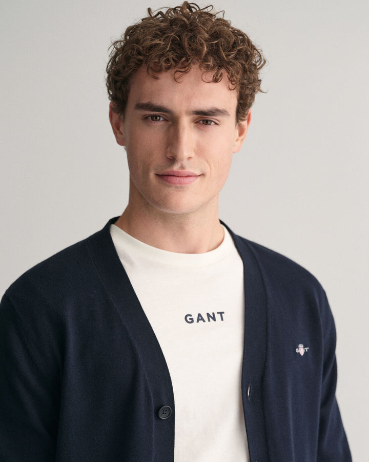 GANT Classic Cotton V-Cardigan/Pulover 8030556