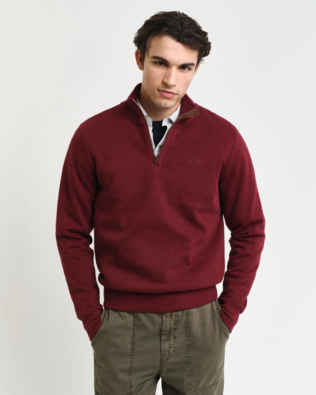 GANT Sacker Rib Half Zip/Pulover 2068028