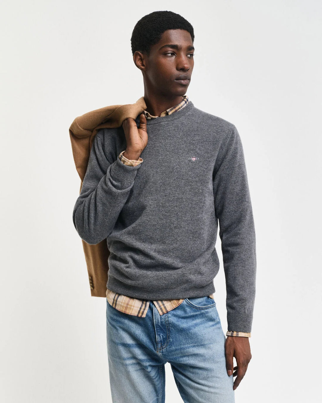 GANT Superfine Lambswool C-Neck/Pulover 87211