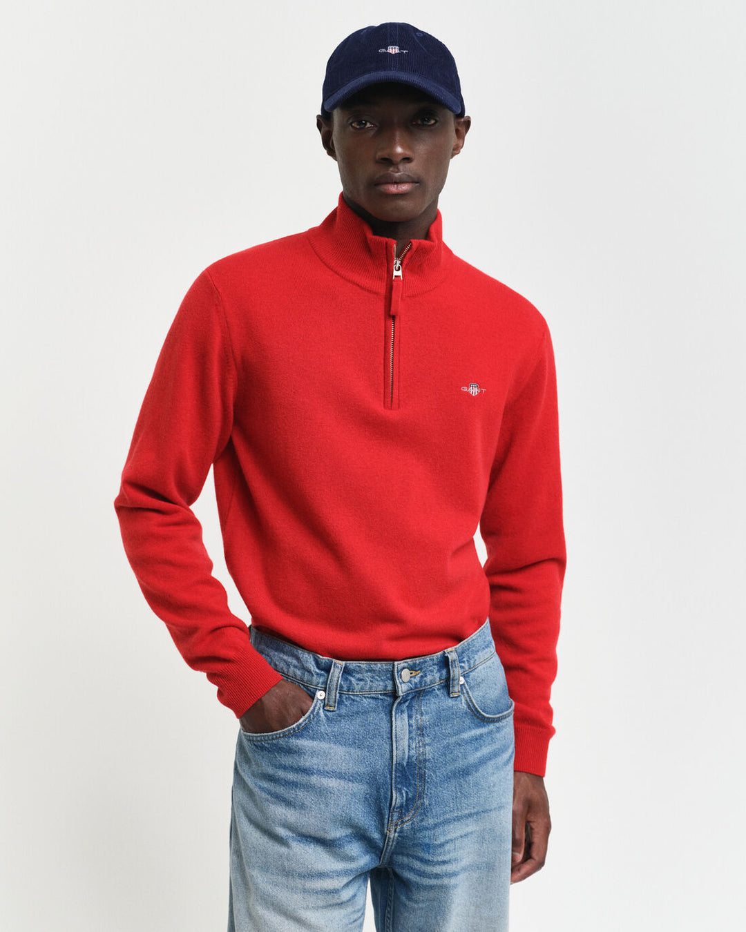 GANT Superfine Lambswool Half Zip/Pulover 87213