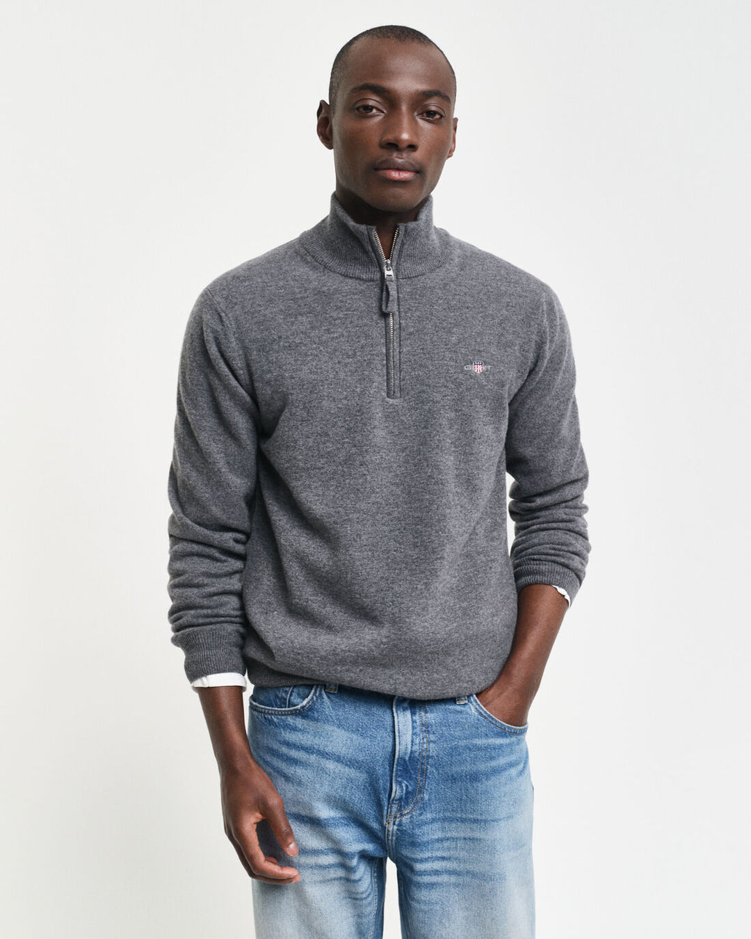 GANT Superfine Lambswool Half Zip/Pulover 87213