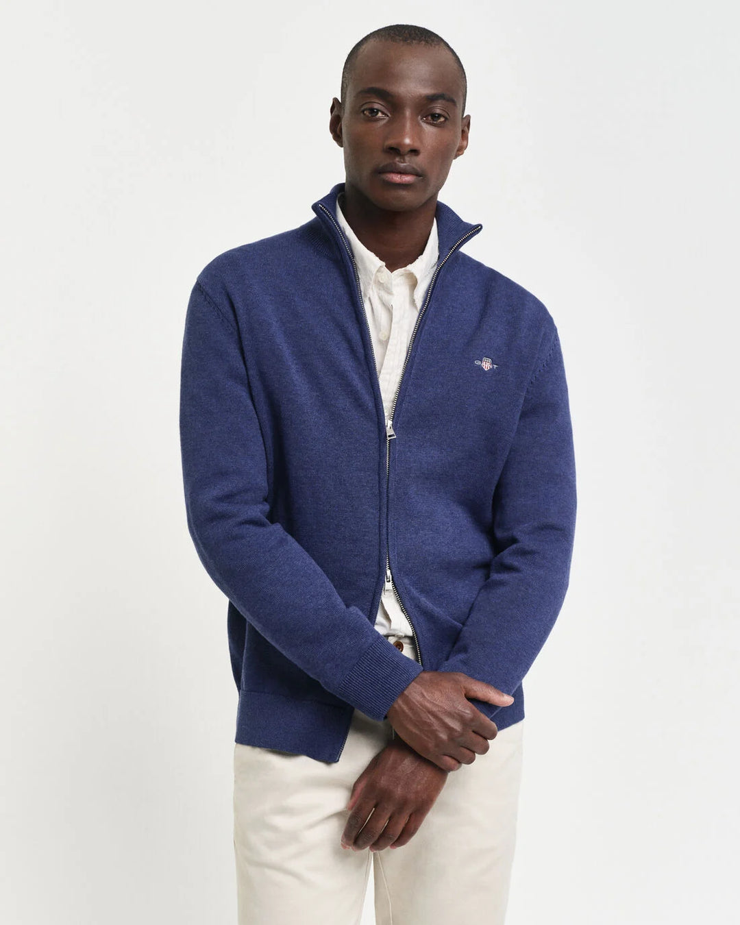 GANT Casual Cotton Zip Cardigan/Pulover 8030164