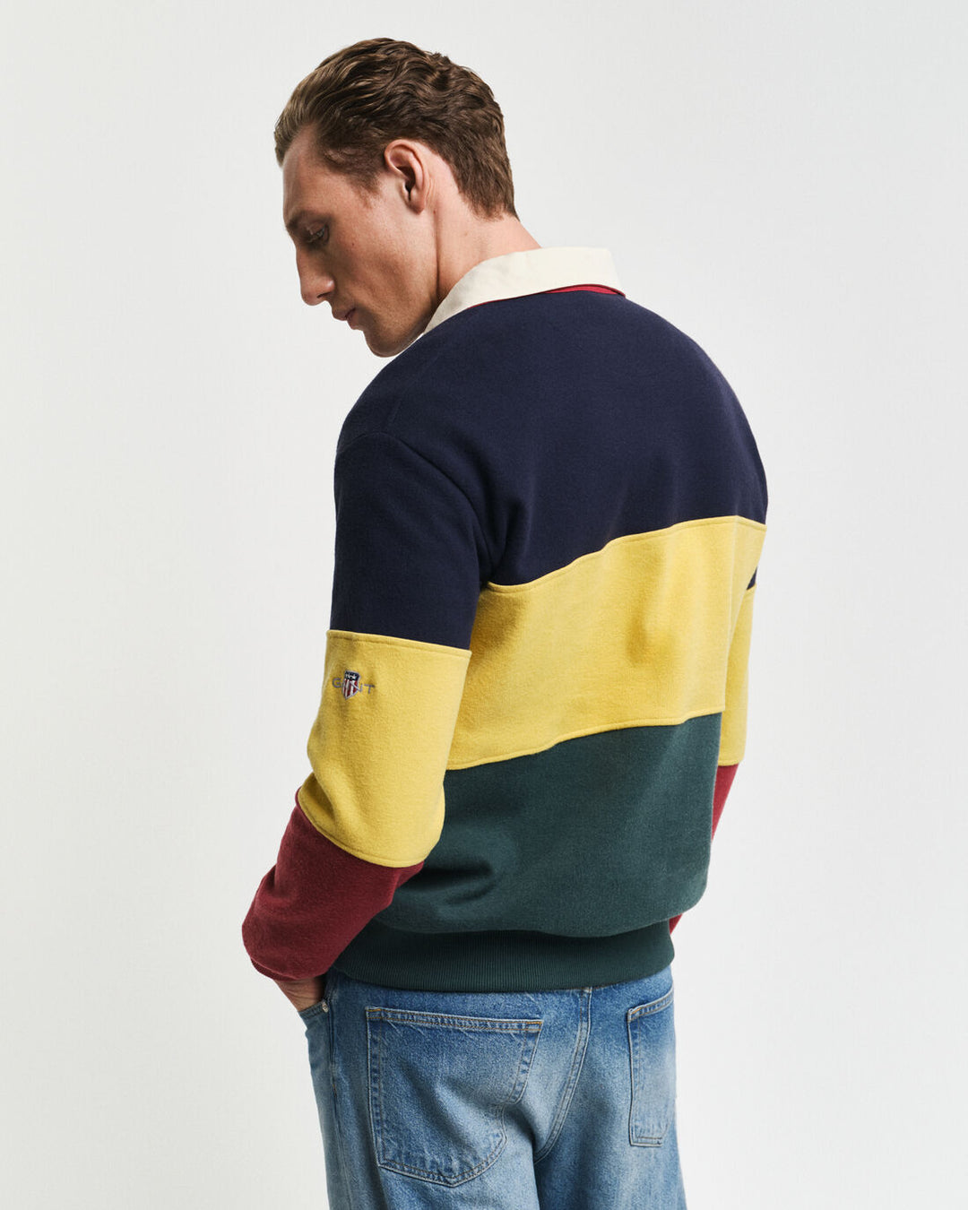 GANT Sweat Color Block Heavy Rugger/Polo majica 2004074