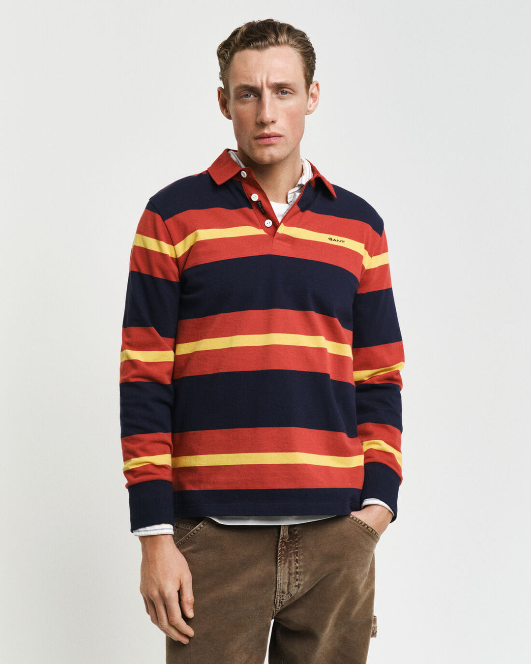 GANT Multistripe Heavy Rugger/Polo majica 2015083