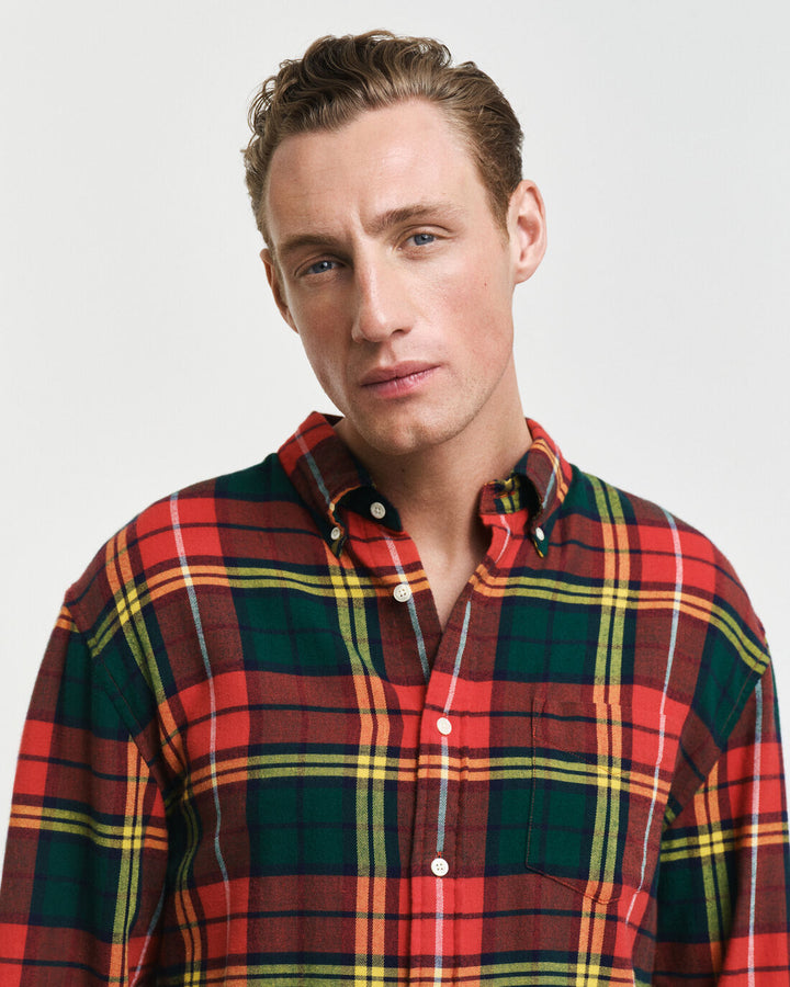 GANT Unisex Rel Twill Tartan Shirt/Košulja 3240228