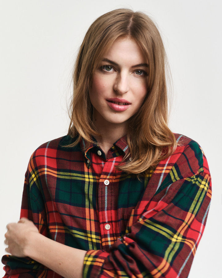 GANT Unisex Rel Twill Tartan Shirt/Košulja 3240228