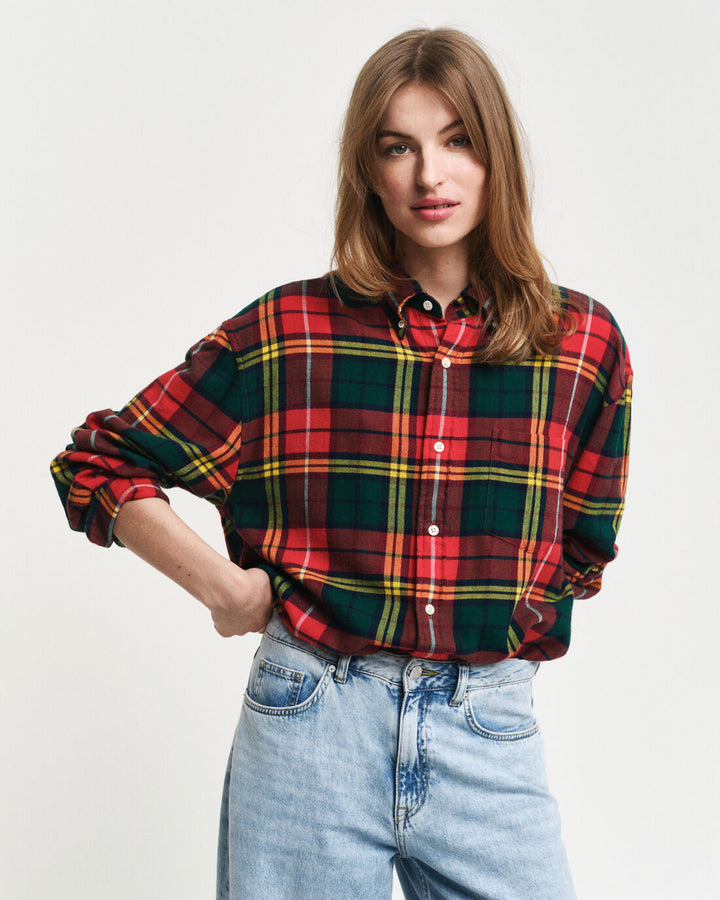 GANT Unisex Rel Twill Tartan Shirt/Košulja 3240228