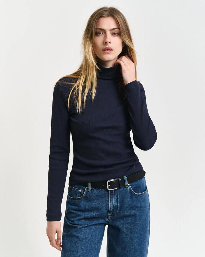 GANT Slim Rib Turtleneck/Pulover 4200764