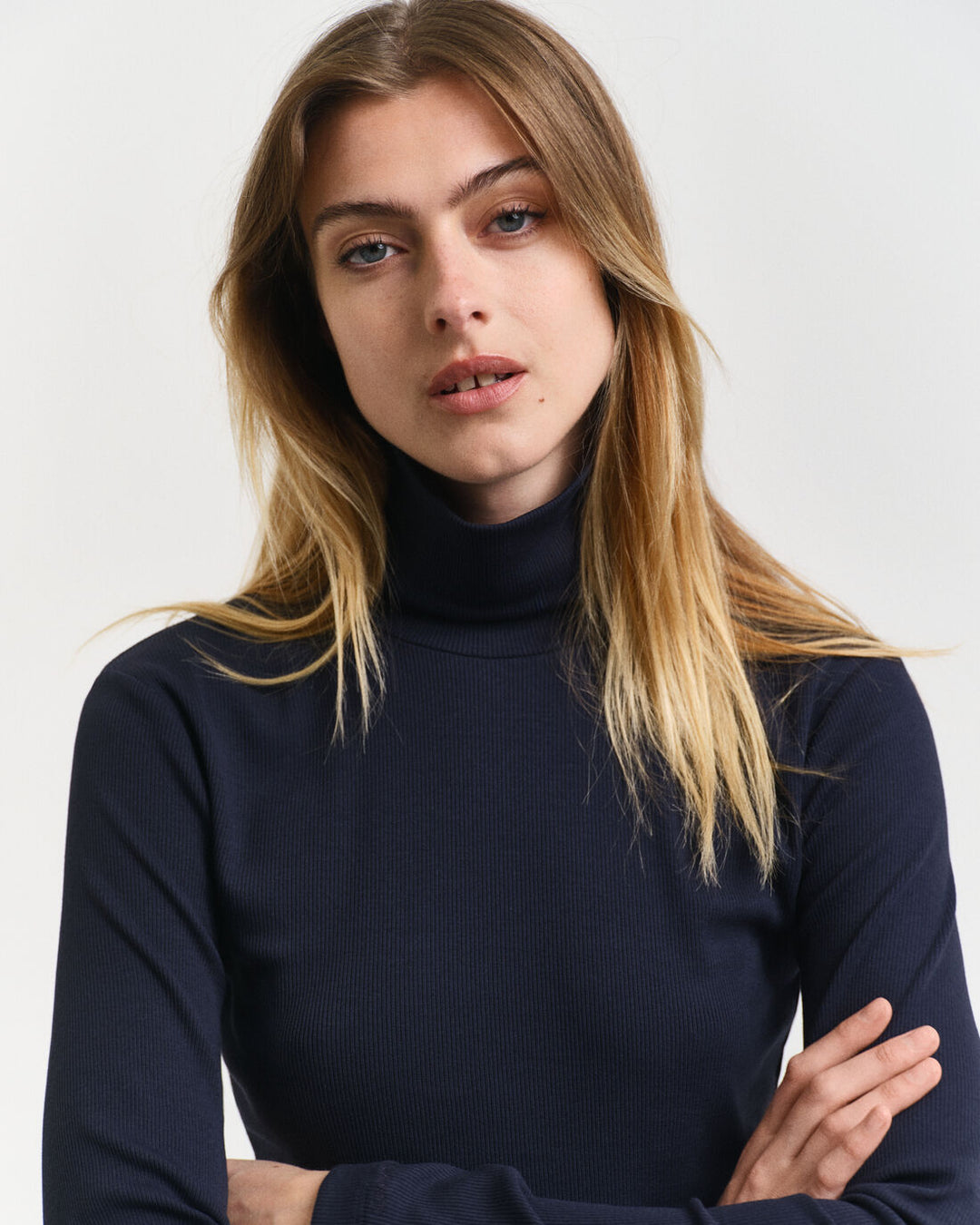 GANT Slim Rib Turtleneck/Pulover 4200764