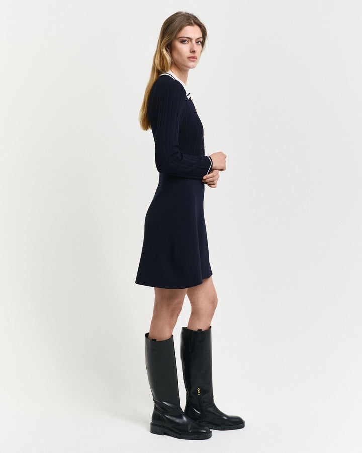 GANT Contrast Ribbed Knitted Dress/Haljina 4502080