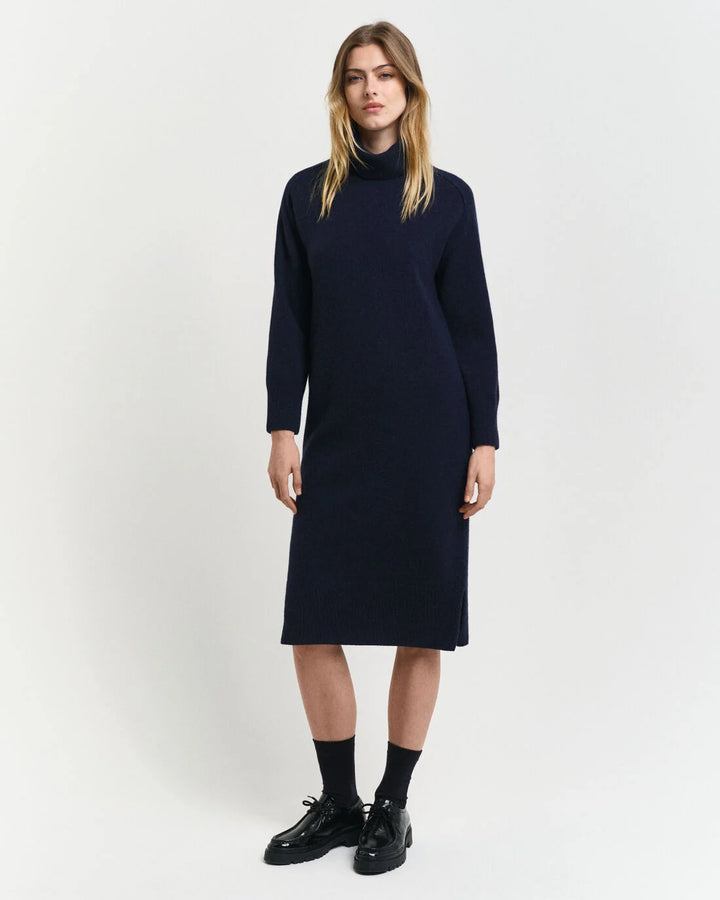 GANT Herringbone Detail Rollneck Dress/Haljina 4502078