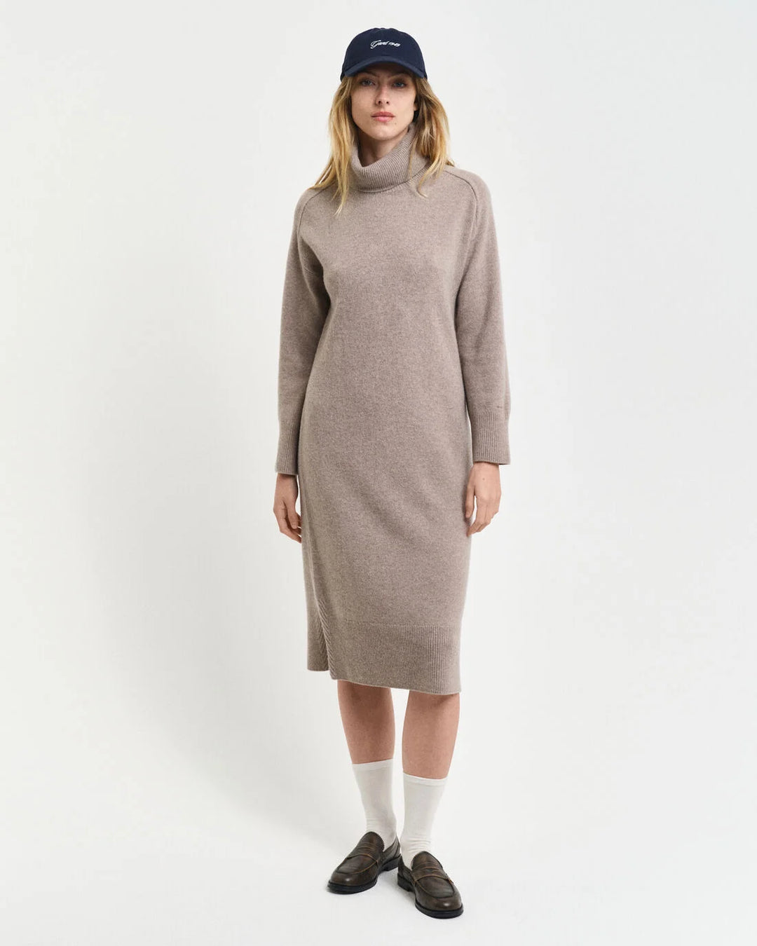 GANT Herringbone Detail Rollneck Dress/Haljina 4502078