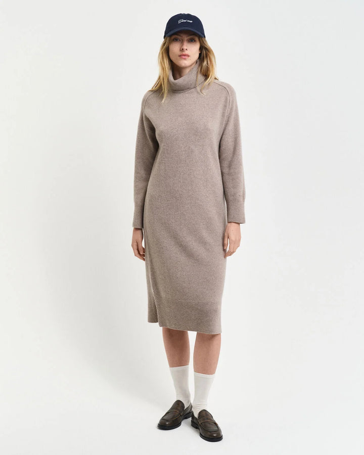 GANT Herringbone Detail Rollneck Dress/Haljina 4502078