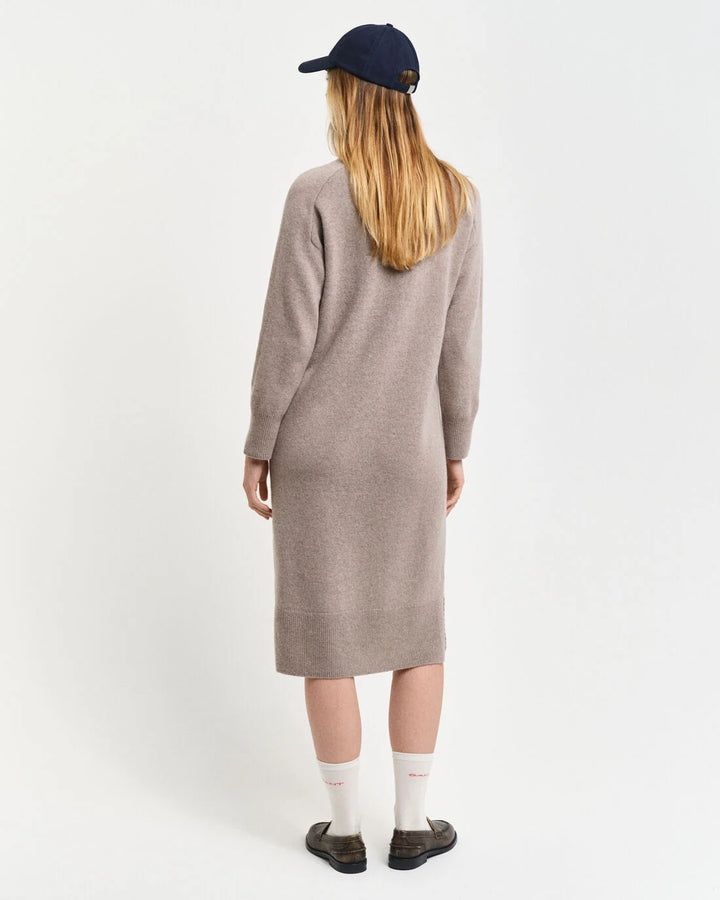 GANT Herringbone Detail Rollneck Dress/Haljina 4502078