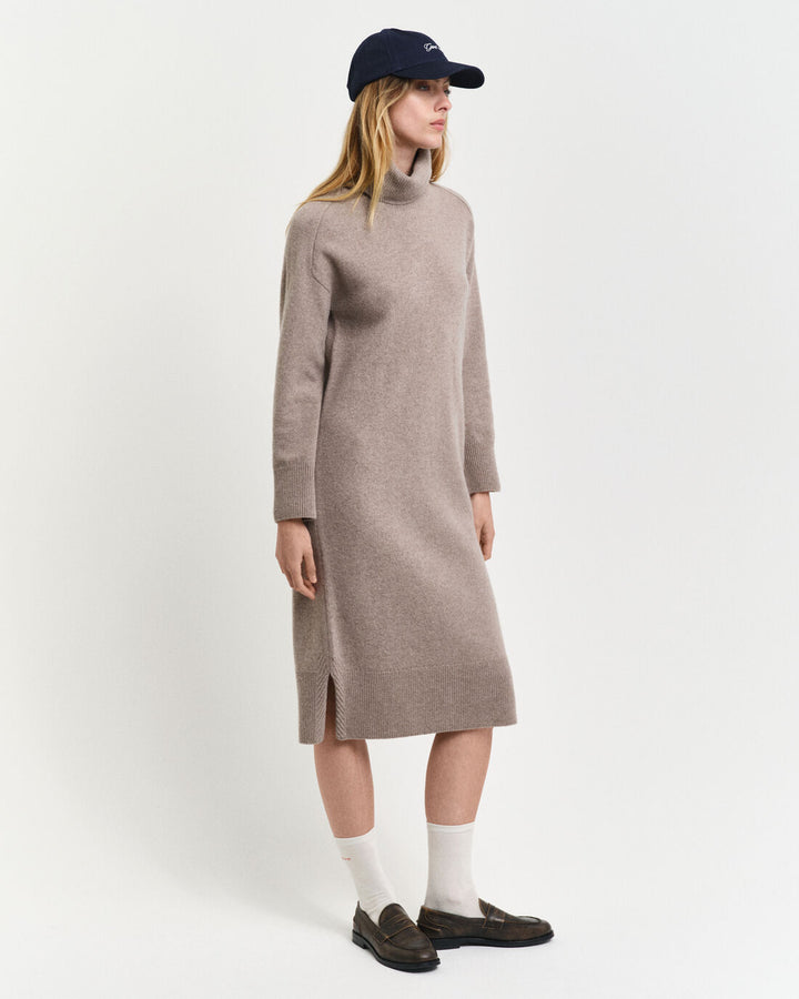 GANT Herringbone Detail Rollneck Dress/Haljina 4502078