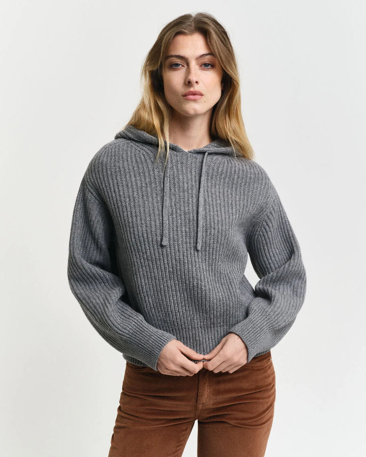 GANT Rib Knitted Hoodie/Pulover 4805279