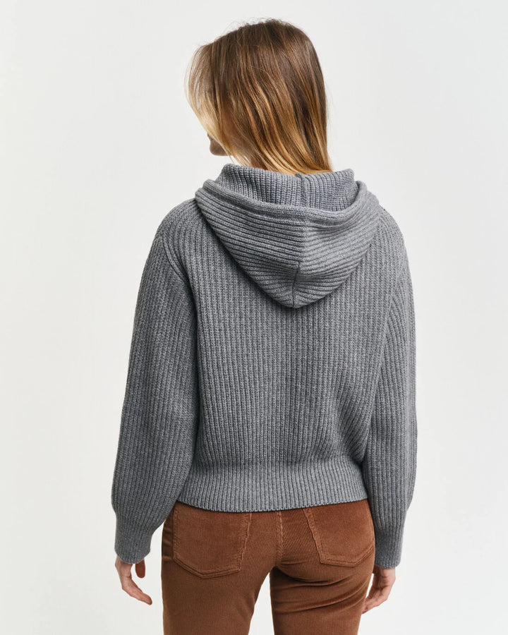 GANT Rib Knitted Hoodie/Pulover 4805279