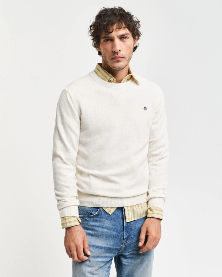 GANT Superfine Lambswool C-Neck/Pulover 87211