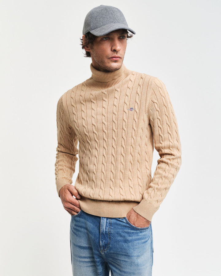 GANT Cotton Cable Turtle Neck/Pulover 8050607