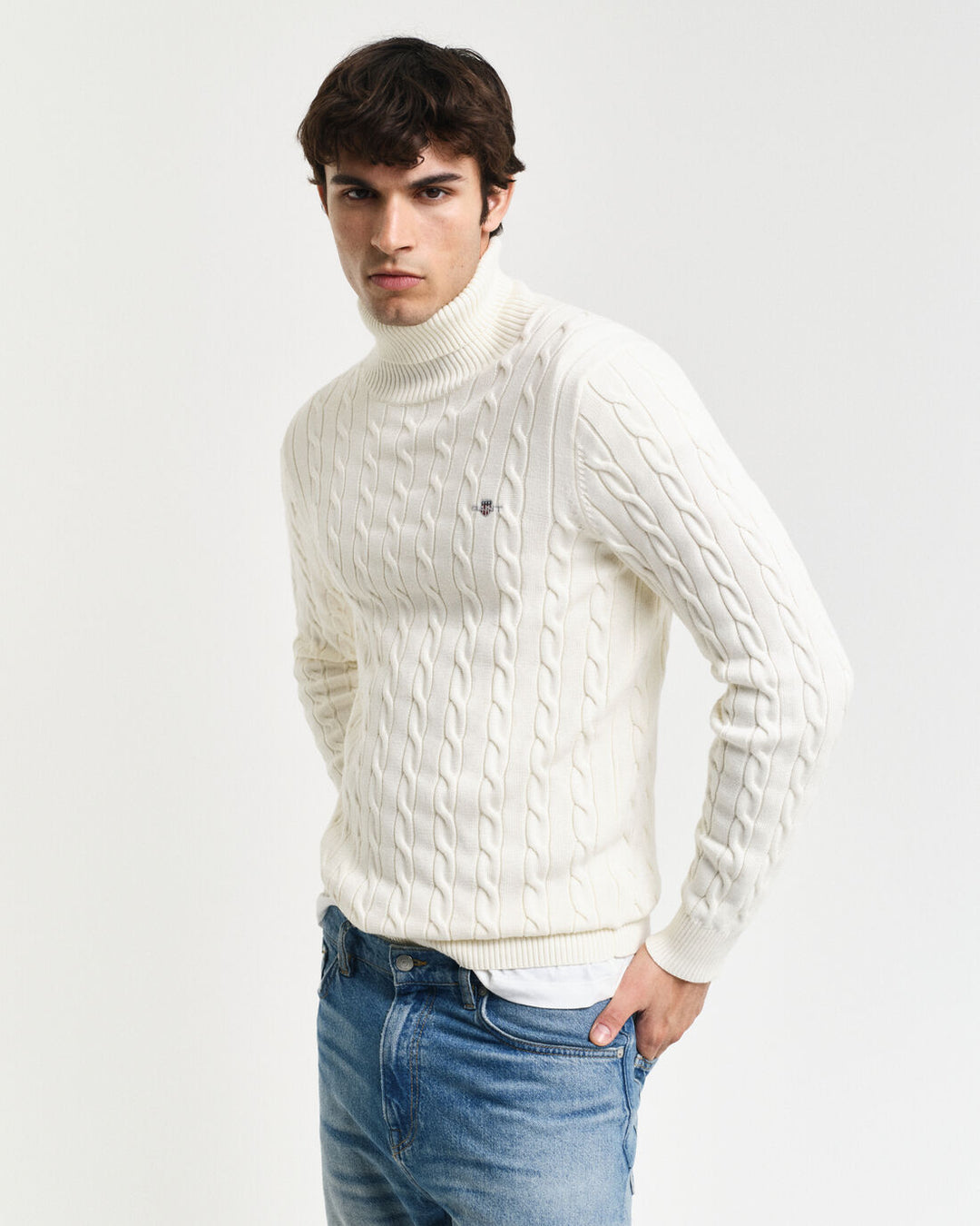 GANT Cotton Cable Turtle Neck/Pulover 8050607