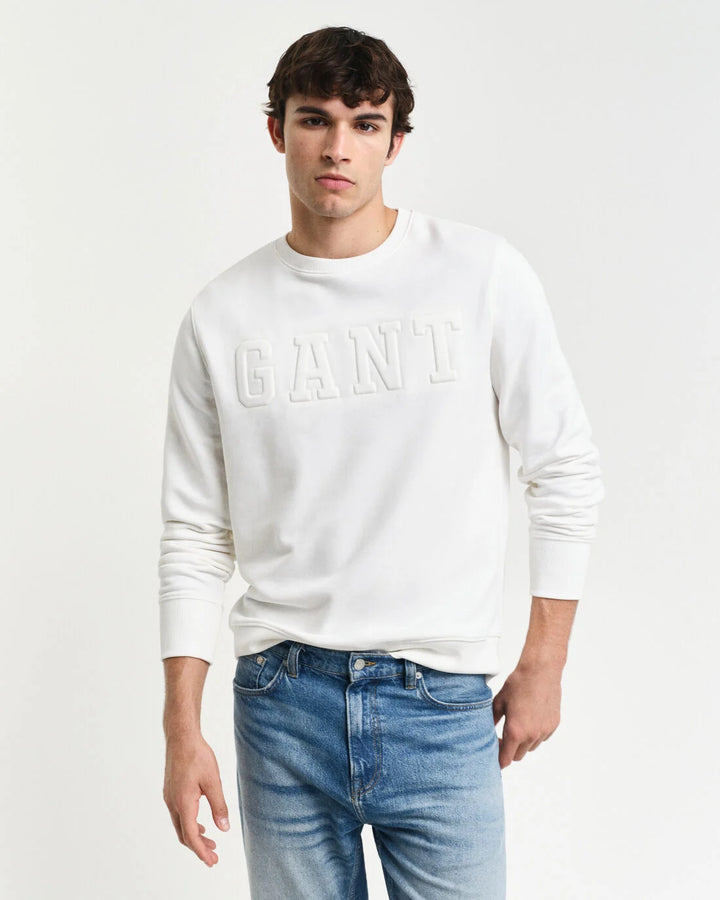 GANT Embossed C-Neck Sweat/Duks 2015085