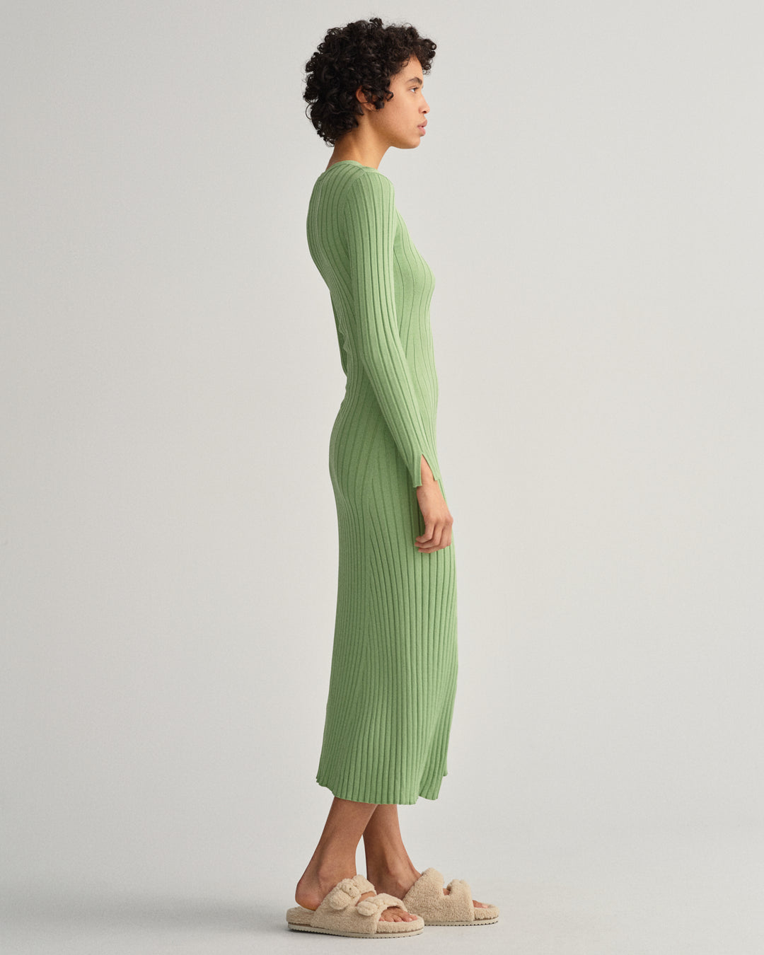 GANT Ribbed C-Neck Dress/ Haljina 4502043