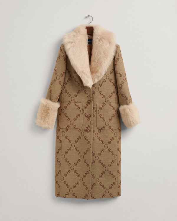 GANT G Monogram Jacquard Coat/Kaput 4751082