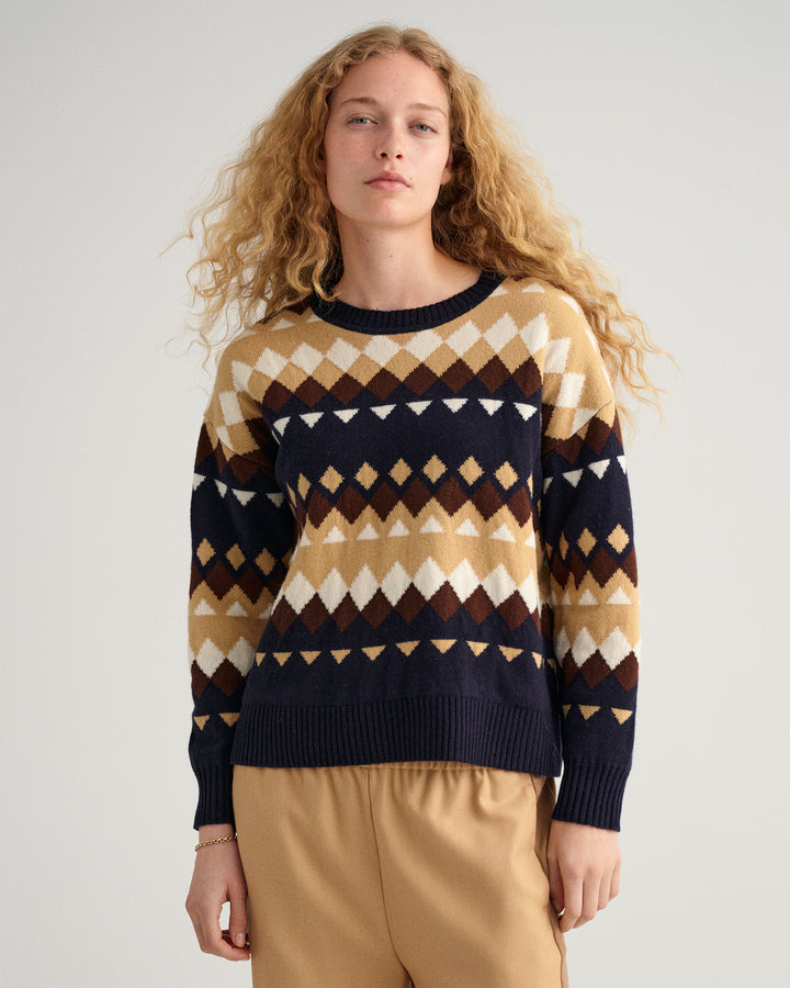 GANT Fairisle C-Neck/Pulover 4806141