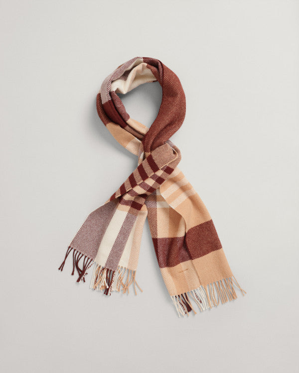 GANT Big Check Wool Scarf/ Šal 4920145