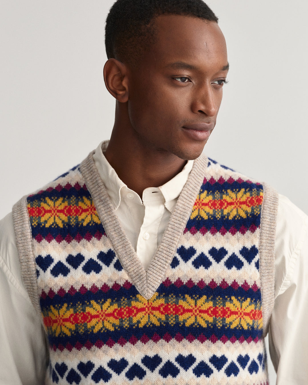 GANT Fair Isle Slipover/ Pulover 8060042